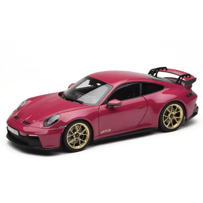 Porsche 911 GT3 (992) 2021 (Ruby Star Neo) | Norev 1:18 | Diecast