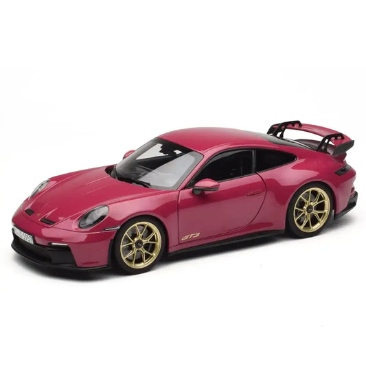 Porsche 911 GT3 (992) 2021 (Ruby Star Neo) | Norev 1:18 | Diecast