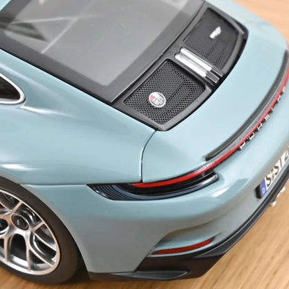 Porsche 911 S/T (992) 2023 (Meissen Blue) | Norev 1:18 | Diecast