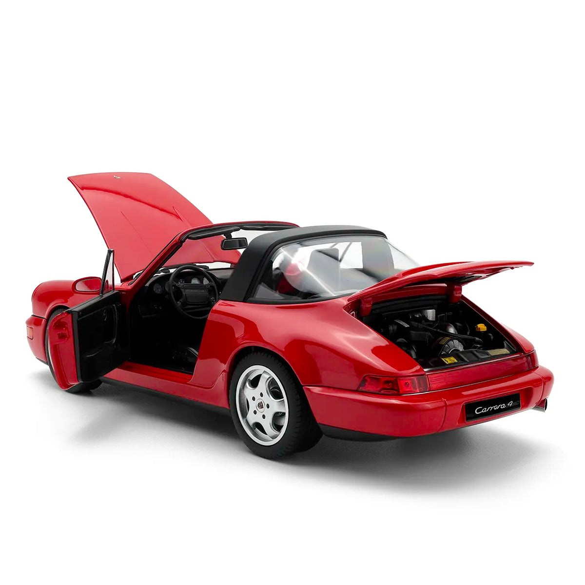 Porsche 911 (964) Carrera 4 Targa 1990 (Guards Red) | Norev 1:18 | Diecast