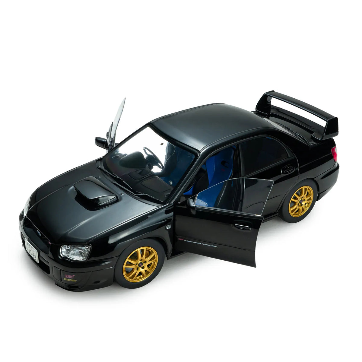 Subaru Impreza WRX STI 2004 (Java Black Pearl) | Solido 1:18 | Diecast