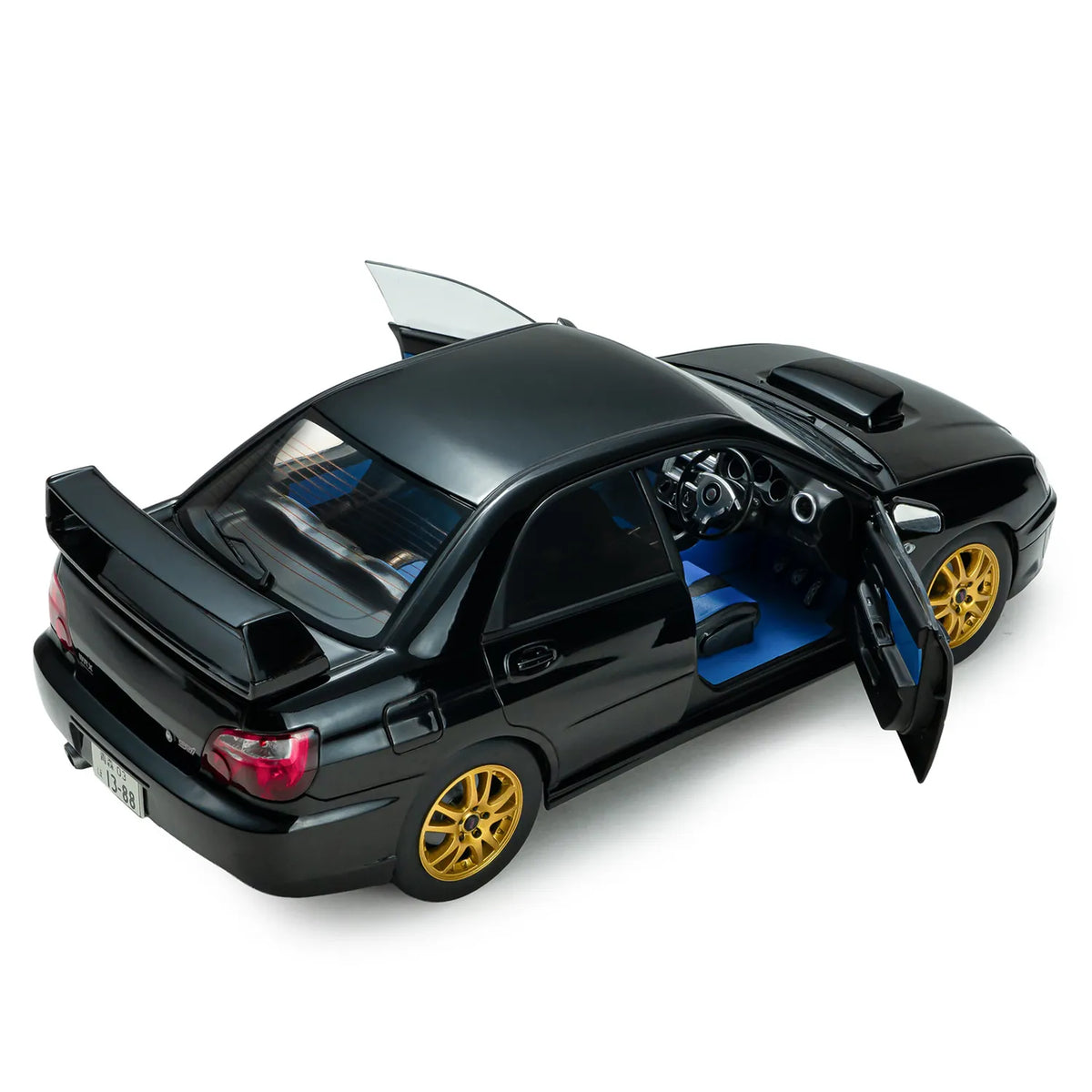 Subaru Impreza WRX STI 2004 (Java Black Pearl) | Solido 1:18 | Diecast