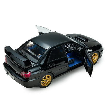Subaru Impreza WRX STI 2004 (Java Black Pearl) | Solido 1:18 | Diecast