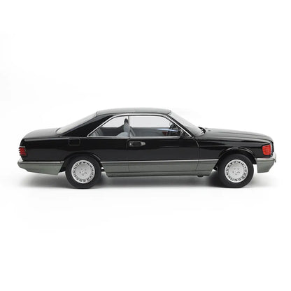 Mercedes-Benz 560 SEC (C126) Coupé 1985 (Black) | KK-Scale 1:18 | Diecast