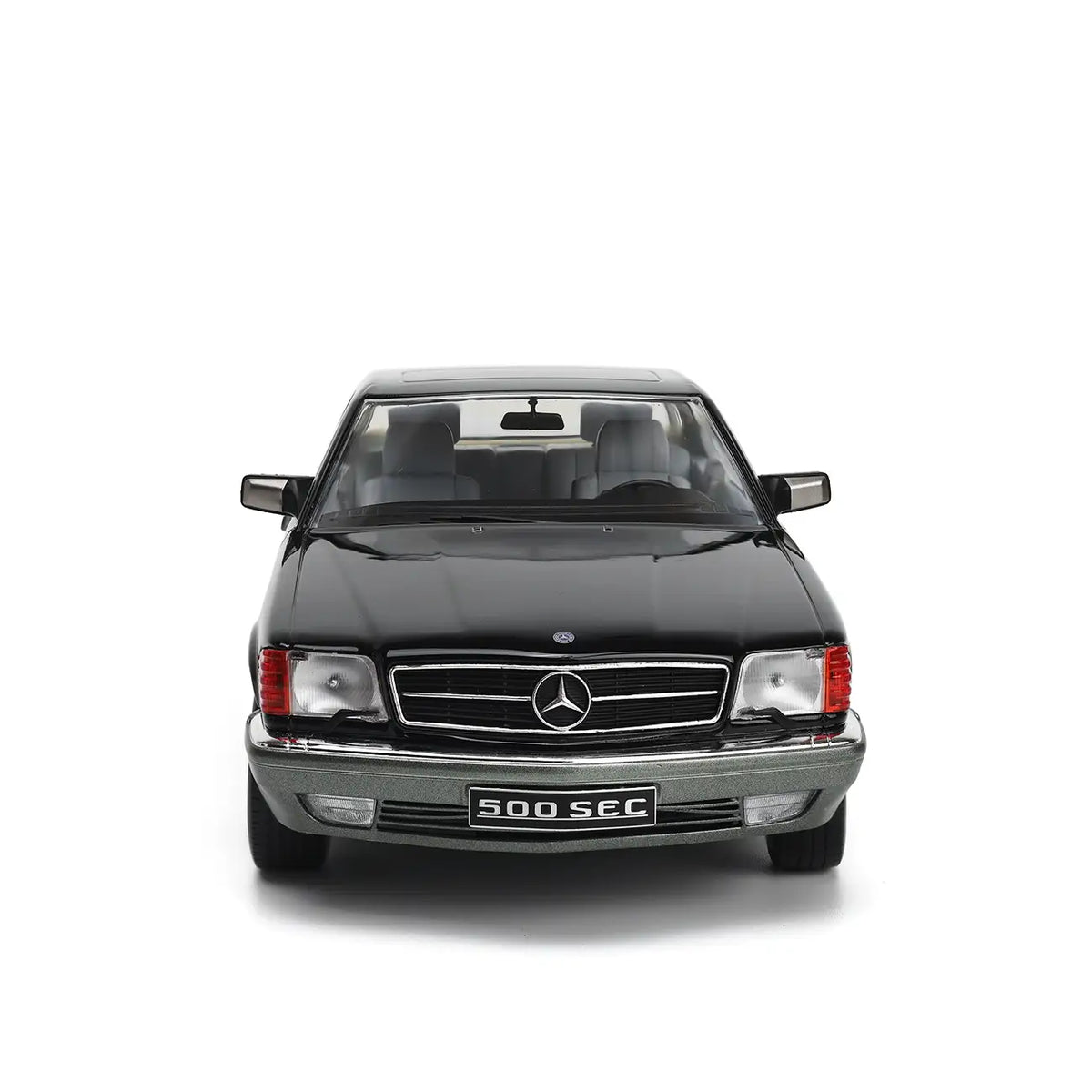 Mercedes-Benz 560 SEC (C126) Coupé 1985 (Black) | KK-Scale 1:18 | Diecast