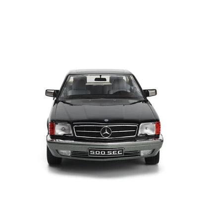 Mercedes-Benz 560 SEC (C126) Coupé 1985 (Black) | KK-Scale 1:18 | Diecast
