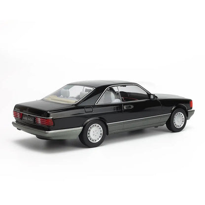 Mercedes-Benz 560 SEC (C126) Coupé 1985 (Black) | KK-Scale 1:18 | Diecast