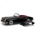 Mercedes-Benz 190SL W121 Roadster 1955 (Black) | Norev 1:18 Dealer Edition | Diecast