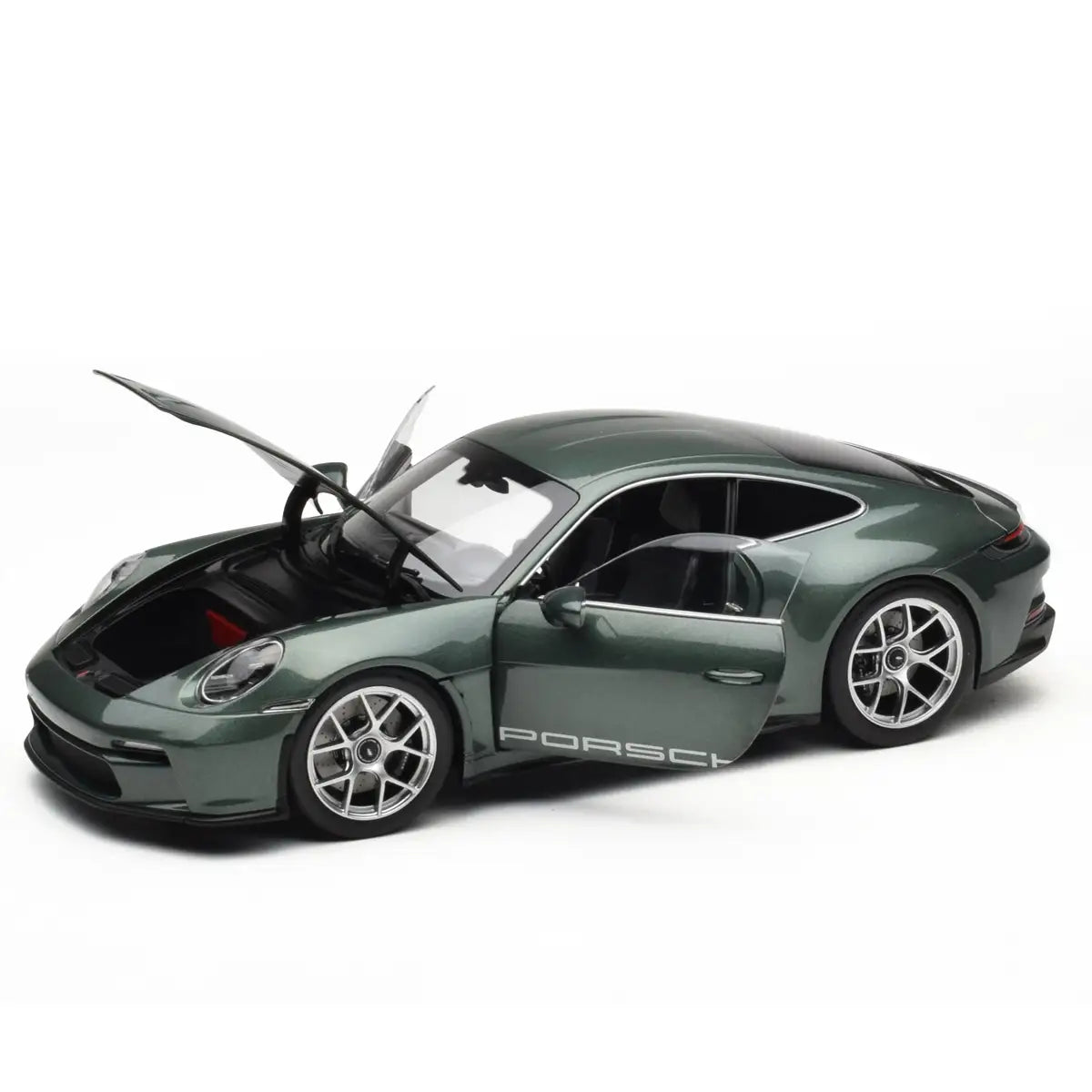Porsche 911 S/T (992) 2023 (Malachite Green Metallic) | Norev 1:18 | Diecast