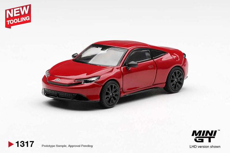 HONDA PRELUDE RALLY RED  Mini GT 1/64
