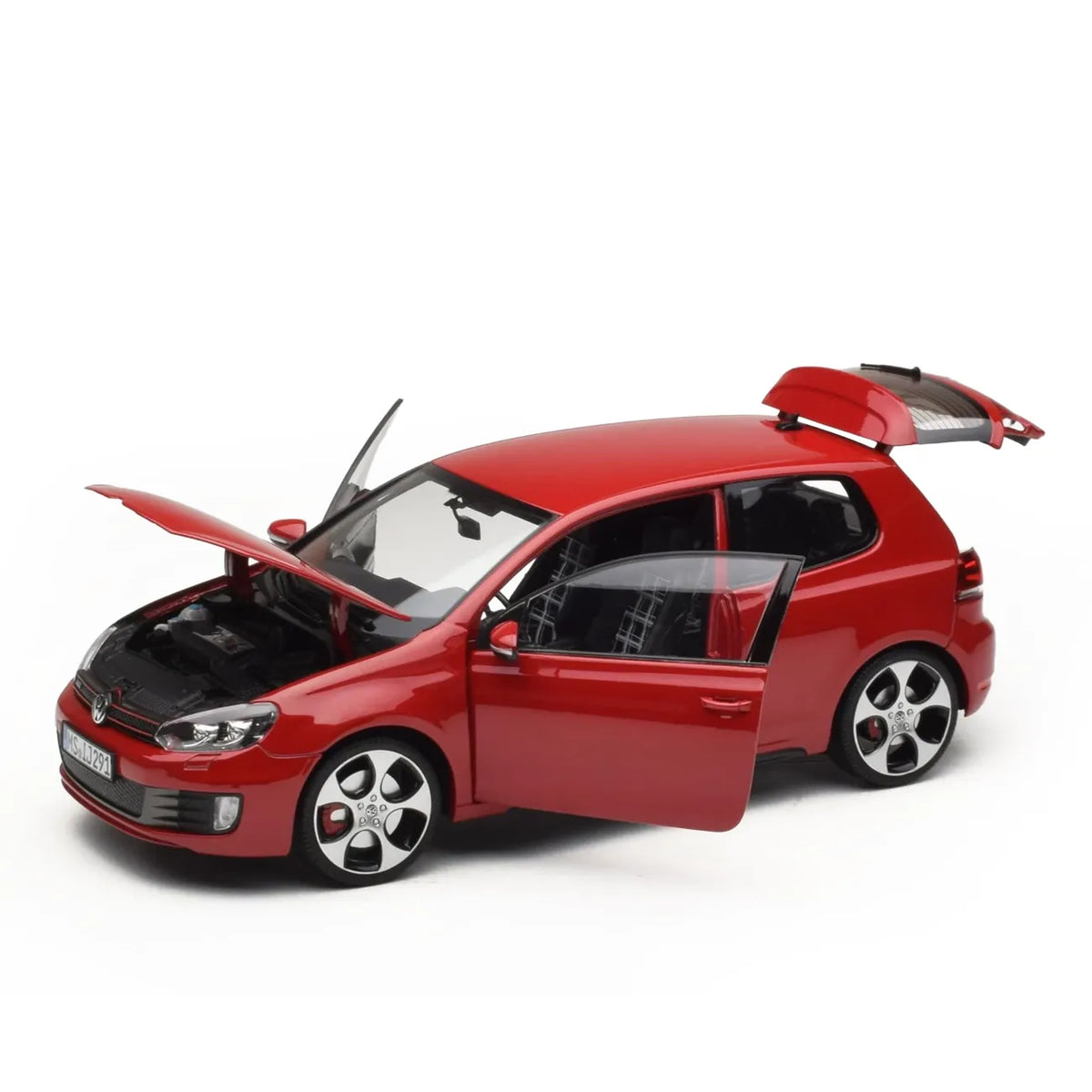 Volkswagen Golf VI GTI 2009 (Tornado Red) | Norev 1:18 | Diecast