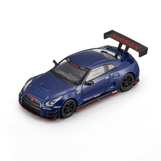 Nissan GT-R Nismo GT3 R35 (Blue Metallic) | Car-NEL 1:64
