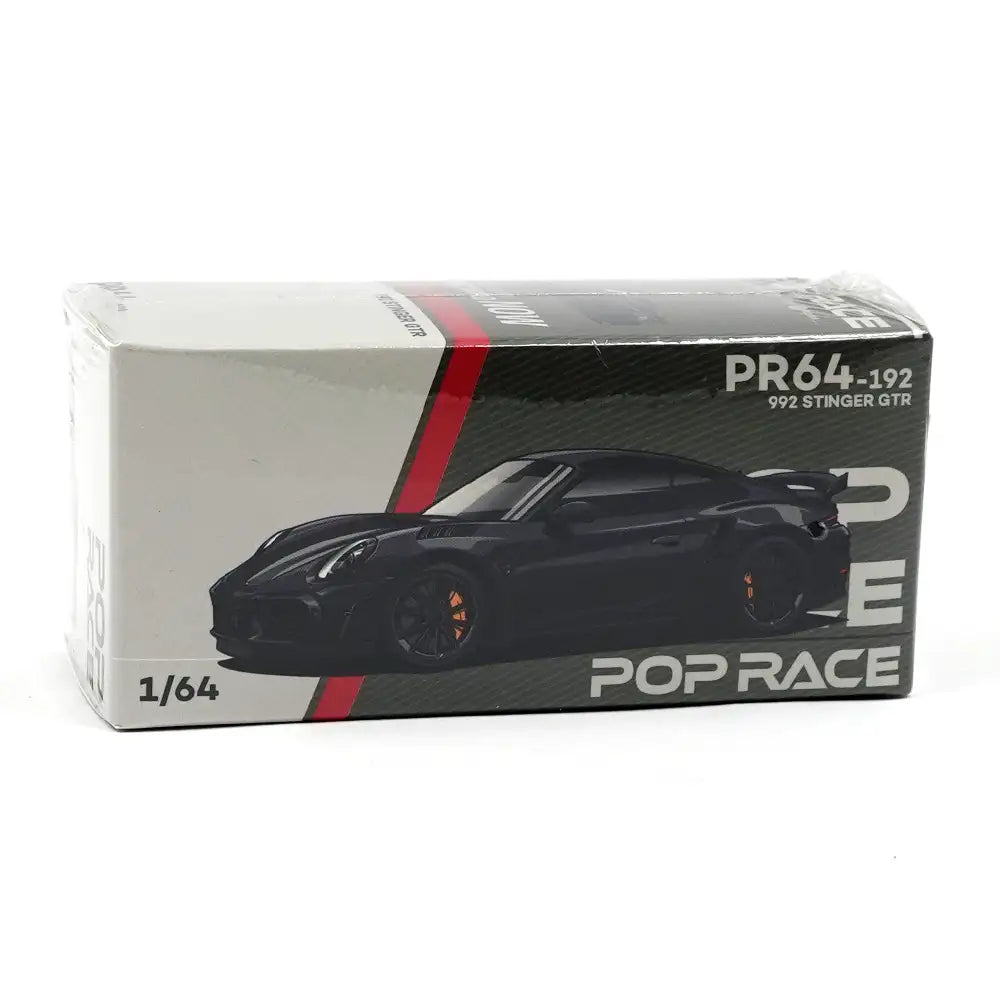 Porsche 992 Stinger GTR Carbon Edition (Redline) | Poprace 1:64 | Diecast