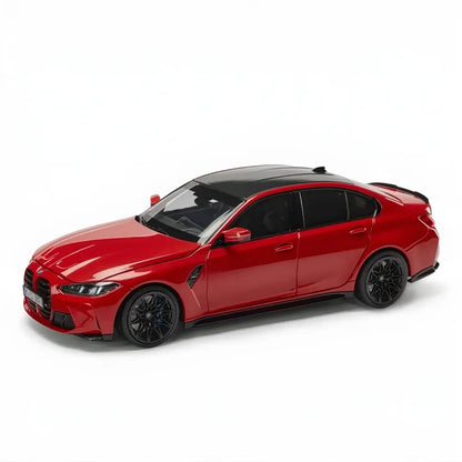 BMW M3 G80 LCI 2024 (Toronto Red Metallic) | Minichamps 1:18 Dealer Edition | Diecast