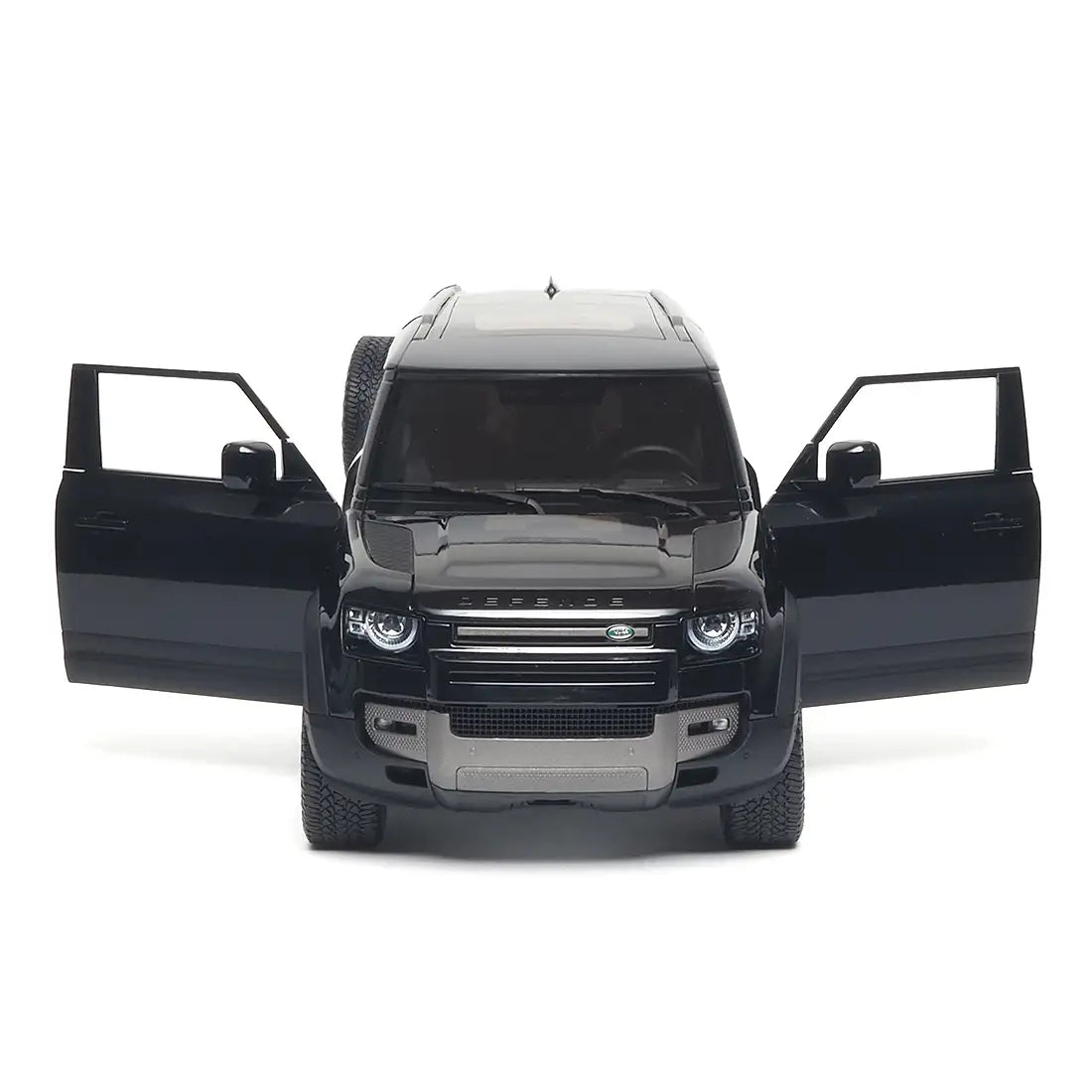 Land Rover Defender 90 2020 (Santorini Black) | Almost Real 1:18 | High-End Diecast