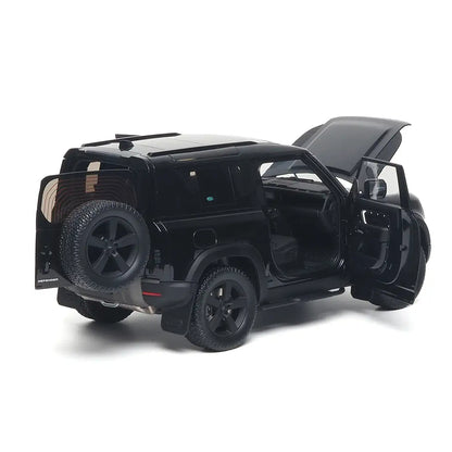 Land Rover Defender 90 2020 (Santorini Black) | Almost Real 1:18 | High-End Diecast
