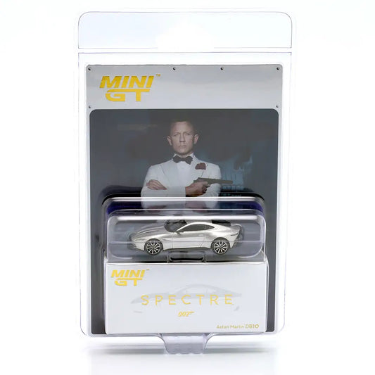 Aston Martin DB10 2015 — James Bond 007 "Spectre" | Mini GT 1:64 | Diecast