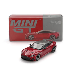 Aston Martin DBS LHD 2023 (Hyper Red) | Mini GT 1:64 | Diecast
