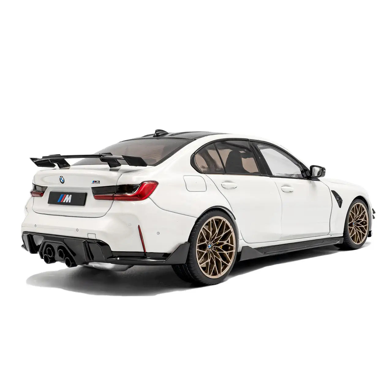 BMW M3 M Performance Parts 2024 (Alpine White) | Solido 1:18 | Diecast