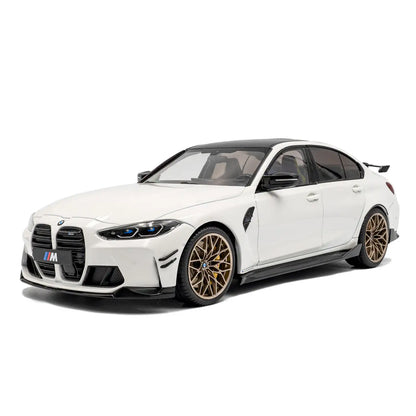 BMW M3 M Performance Parts 2024 (Alpine White) | Solido 1:18 | Diecast