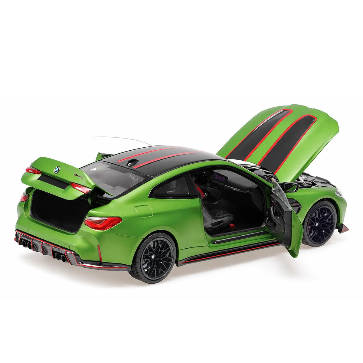 BMW M4 CSL G82 2023 (Matt Green Metallic) | Minichamps 1:18 | Diecast