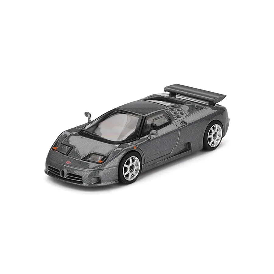 Bugatti EB110 Super Sport Grigio Scuro | MINI GT 1:64 Diecast