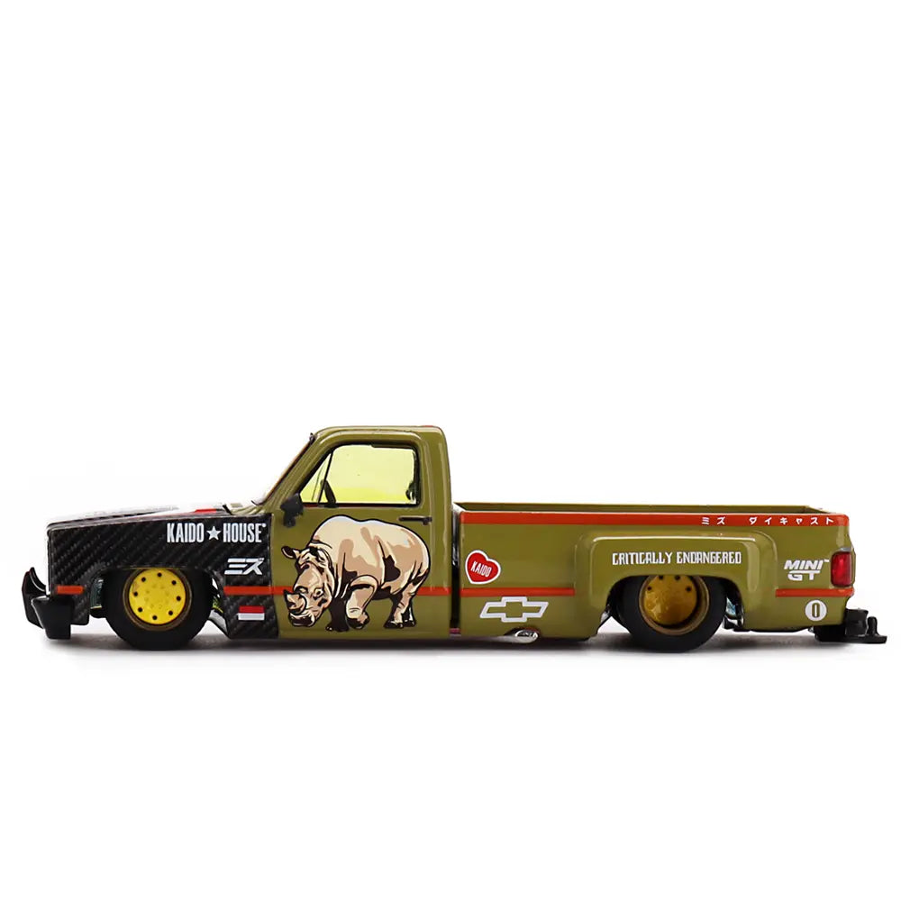 Chevrolet Silverado "Sumatran Rhino" | Kaido House x Mini GT 1:64 | Diecast