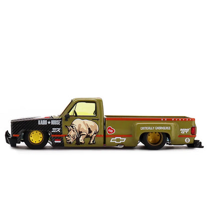 Chevrolet Silverado "Sumatran Rhino" | Kaido House x Mini GT 1:64 | Diecast