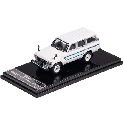 Toyota Land Cruiser 60 1982 (White) | GCD 1:64 | Diecast