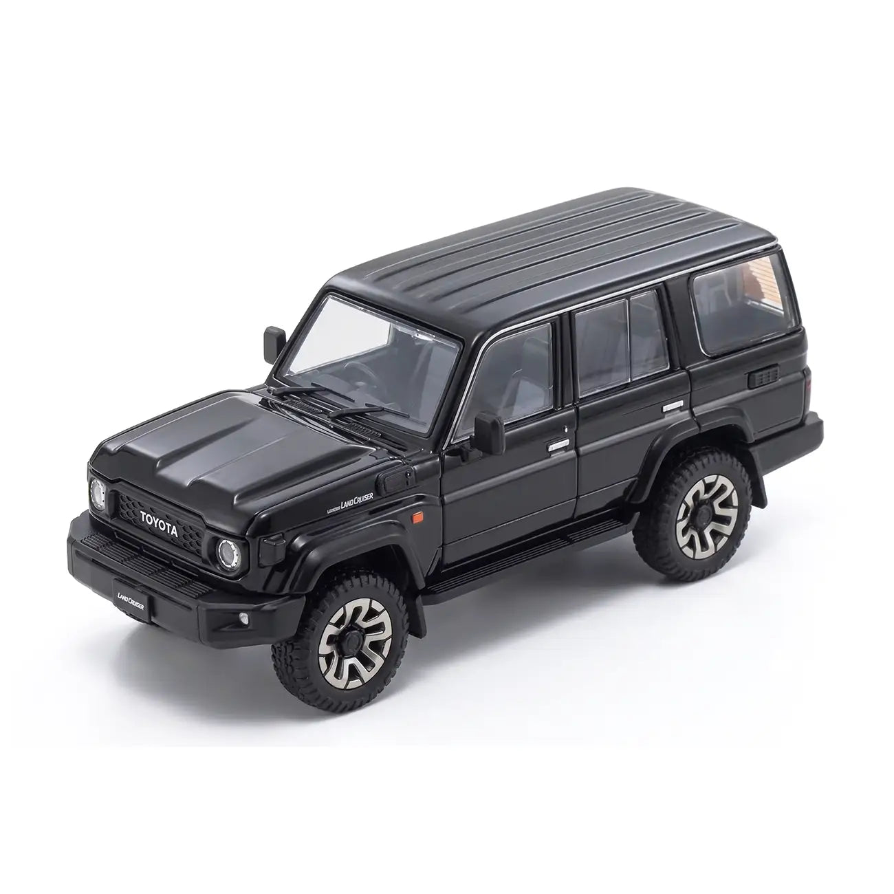 Toyota Land Cruiser 76 (J76) 2024 (Black) | GCD 1:64 | Diecast