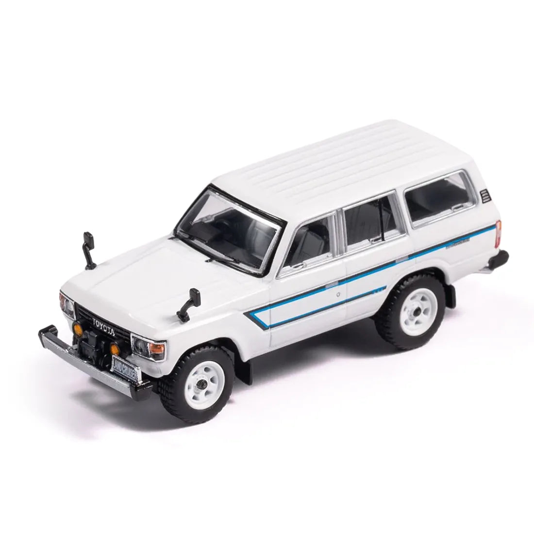 Toyota Land Cruiser 60 1982 (White) | GCD 1:64 | Diecast