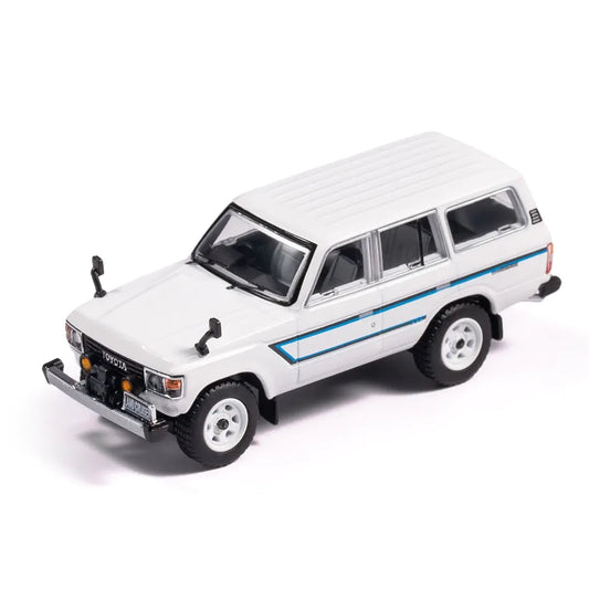 Toyota Land Cruiser 60 1982 (White) | GCD 1:64 | Diecast