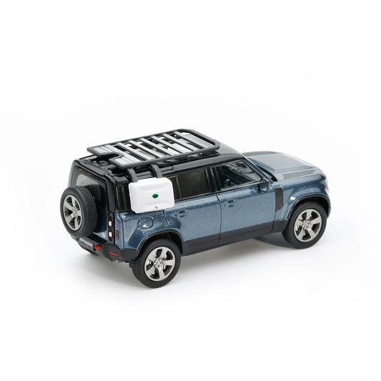 Land Rover Defender 110 (Blue) | GCD x Enchery 1:64 | Diecast