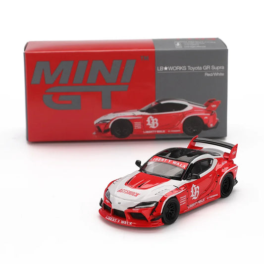 Toyota GR Supra LB★WORKS Red | MINI GT 1:64 Model