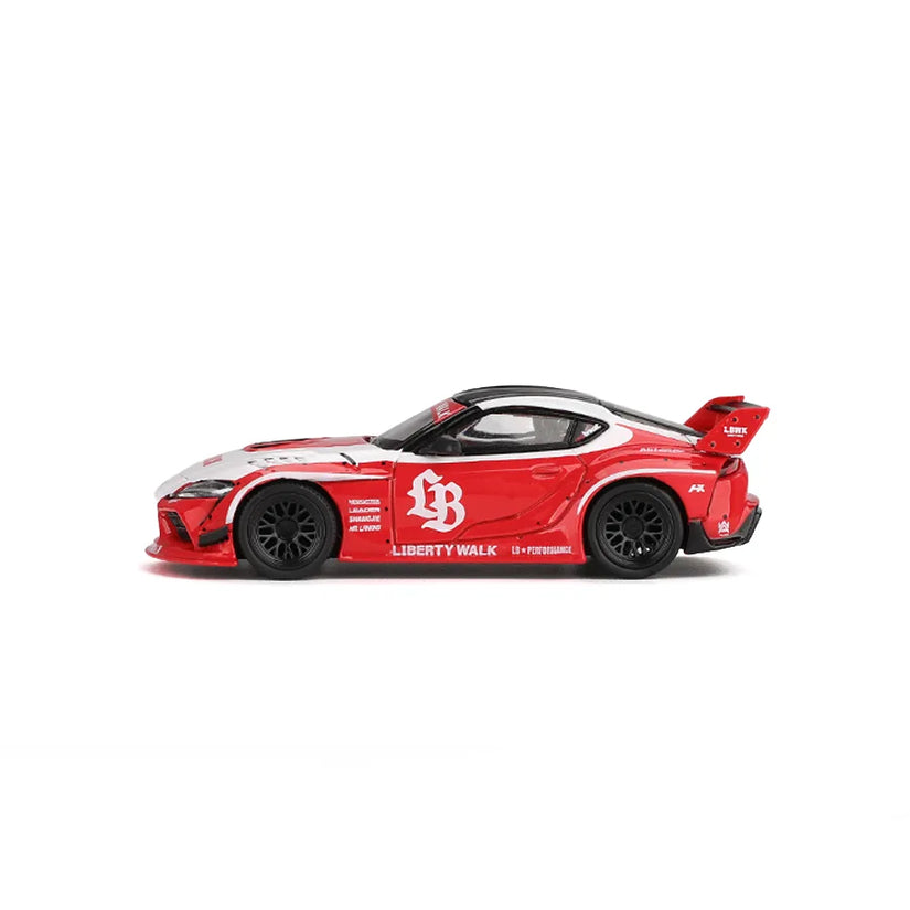 LB WORKS Toyota GR Supra Red MINI GT 1:64 Diecast Model UAE – Grail27 LB WORKS Toyota GR Supra Red MINI GT 1:64 Diecast Model UAE – Grail27