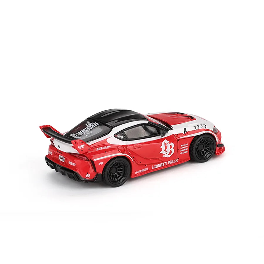 Toyota GR Supra LB★WORKS Red | MINI GT 1:64 Model