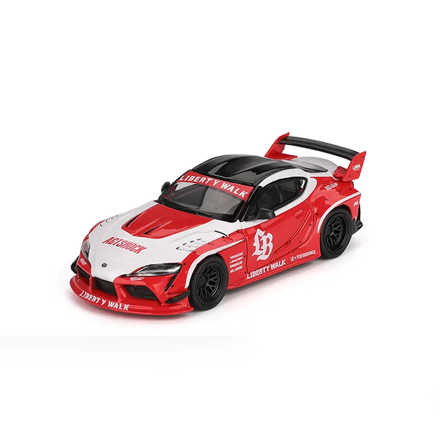 Toyota GR Supra LB★WORKS Red | MINI GT 1:64 Model