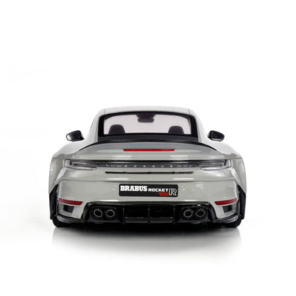 Porsche 911 (992) Brabus 900 Rocket R 2023 (White) | GT Spirit 1:18 | Resin