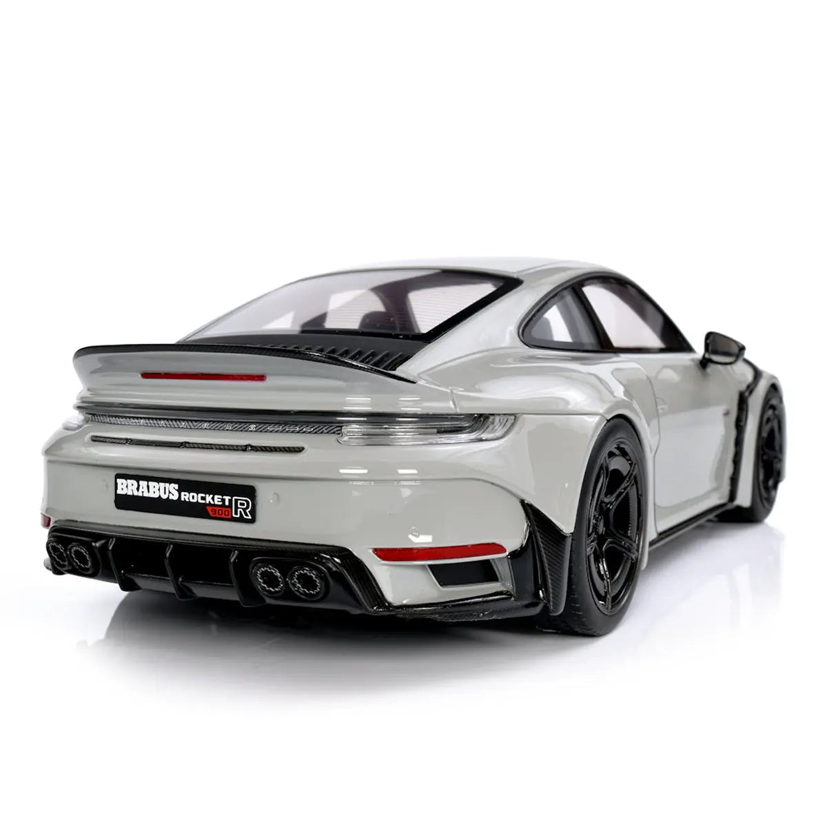 Porsche 911 (992) Brabus 900 Rocket R 2023 (White) | GT Spirit 1:18 | Resin
