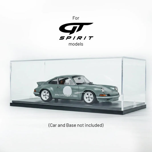 Acrylic Display Enclosure for GT Spirit 1:18 Models | (No Base) | Clear
