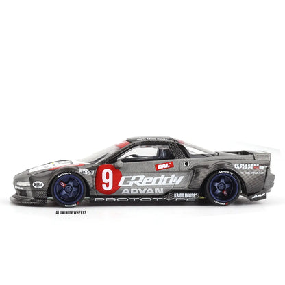 Honda NSX "Kaido Test Car Spec V1" #9 (Grey) | Kaido House x Mini GT 1:64 | Diecast