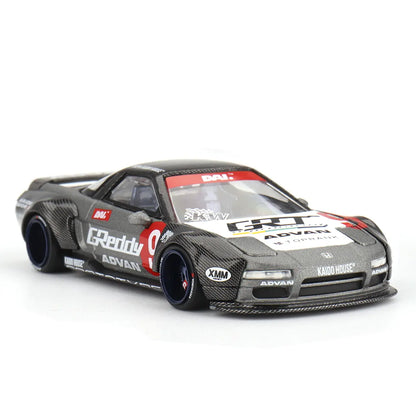 Honda NSX "Kaido Test Car Spec V1" #9 (Grey) | Kaido House x Mini GT 1:64 | Diecast