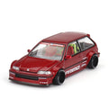 Honda Civic EF "Kaido Works V2" (Pearl Red) | Kaido House x Mini GT 1:64 | Diecast