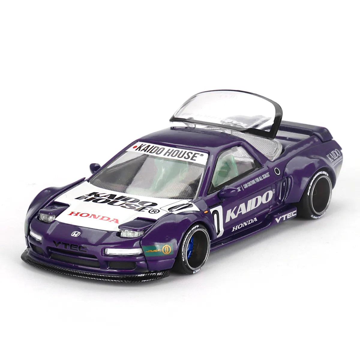 Honda NSX Kaido Racing V2 (Purple) | Kaido House x Mini GT 1:64 | Diecast