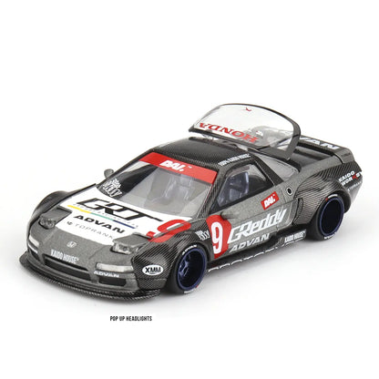 Honda NSX "Kaido Test Car Spec V1" #9 (Grey) | Kaido House x Mini GT 1:64 | Diecast