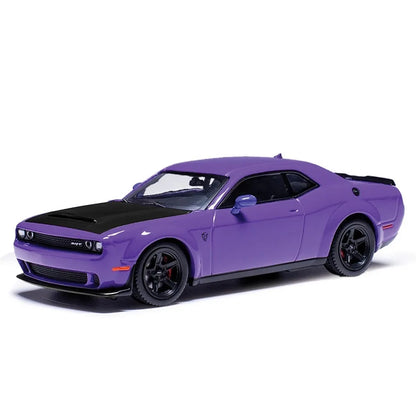 Dodge Challenger SRT Demon Coupe 2018 Purple | IXO Models 1:43 Diecast