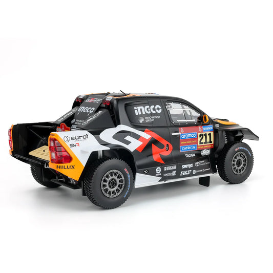 Toyota GR DKR Hilux EVO #211 "Dakar 2025" | IXO 1:18 | Diecast