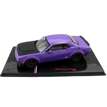 Dodge Challenger SRT Demon Coupe 2018 Purple | IXO Models 1:43 Diecast