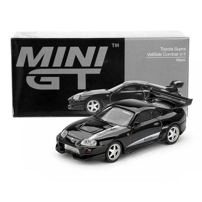 Toyota Supra VeilSide Combat V-II (Black) | Mini GT 1:64 | Diecast