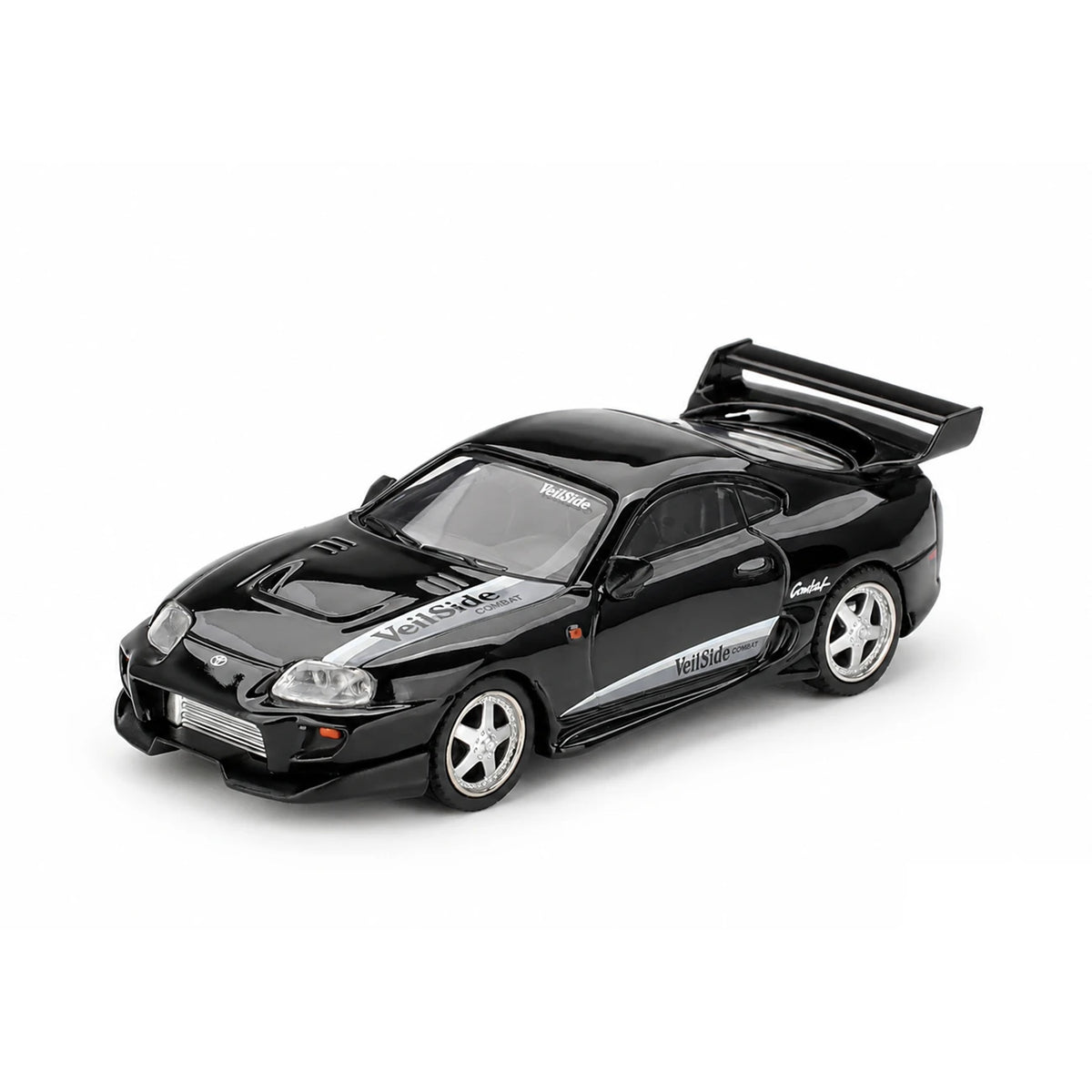 Toyota Supra VeilSide Combat V-II (Black) | Mini GT 1:64 | Diecast
